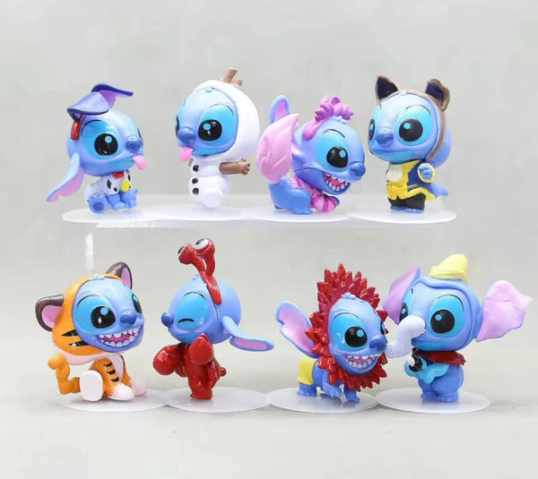 Stitch surprise poppetjes 6,5cm