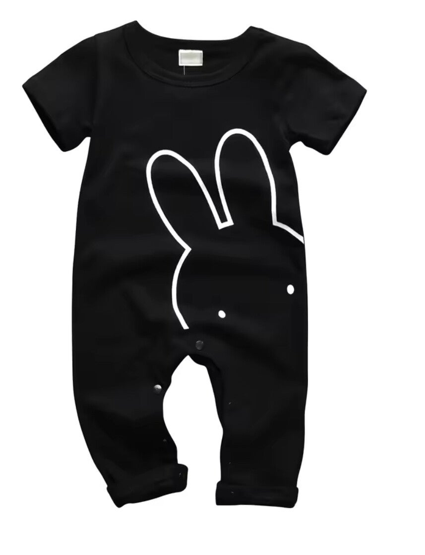 Romper nijntje zwart 6/9 mnd