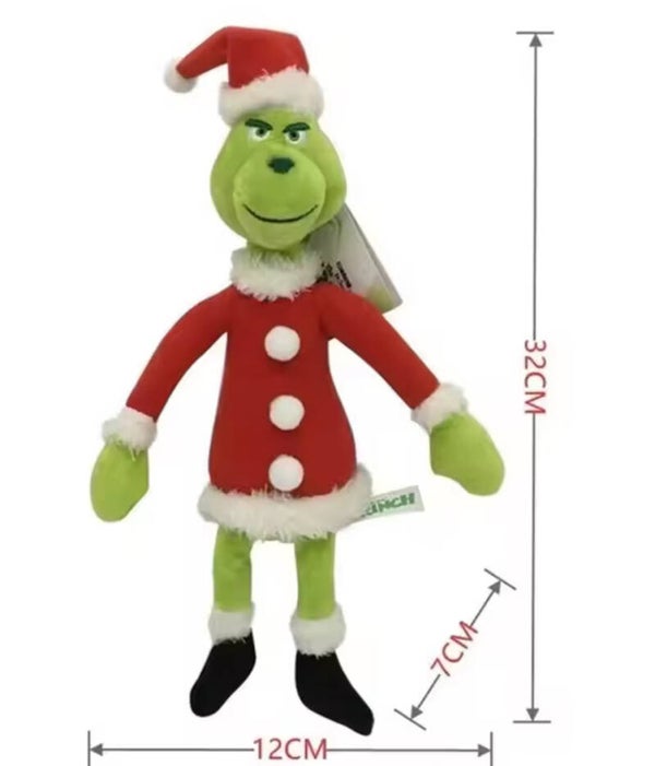 Knuffel the Grinch Kerst 32 cm