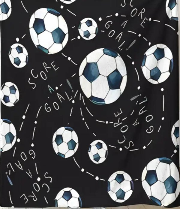 Fleecedeken Voetbal 150x200 cm