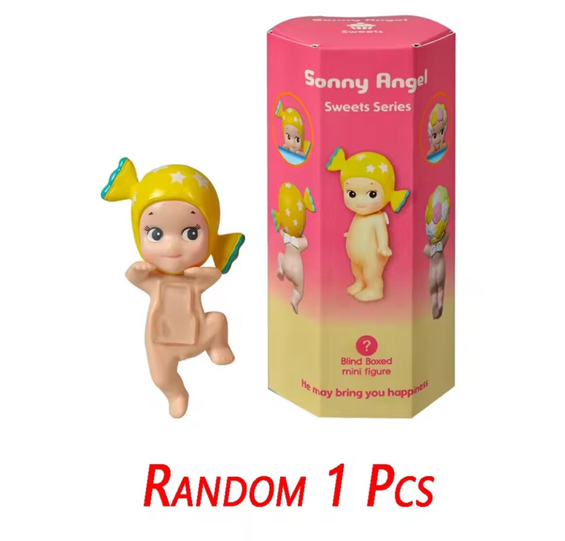 Blind box phone figure