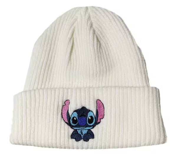 Stitch muts wit