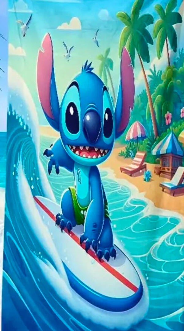 Stitch handdoek 70x150