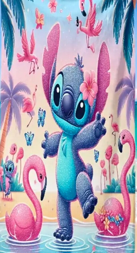 Stitch handdoek 70x150