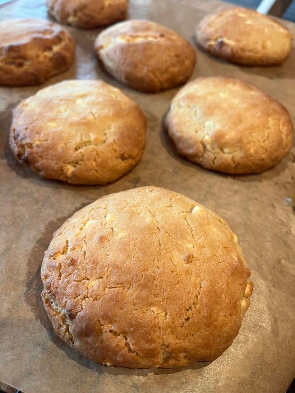 Witte chocolade Kokos koeken