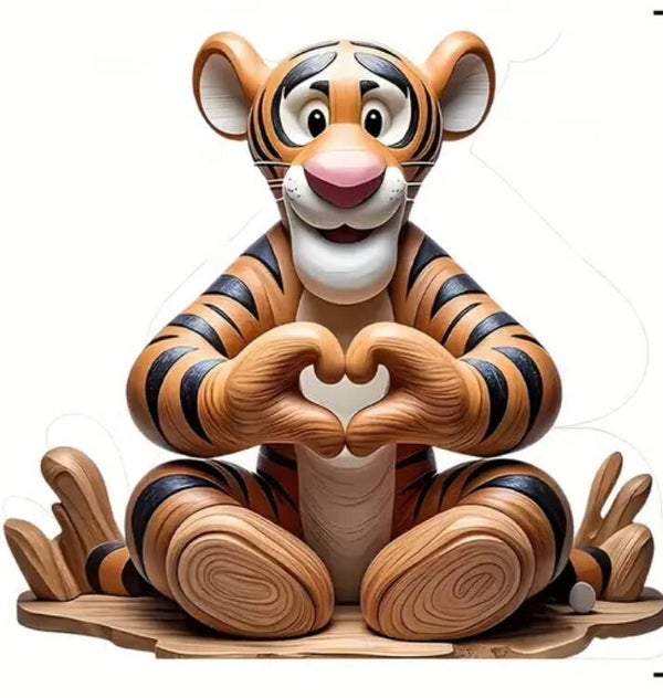 Houten bordje Teigetje