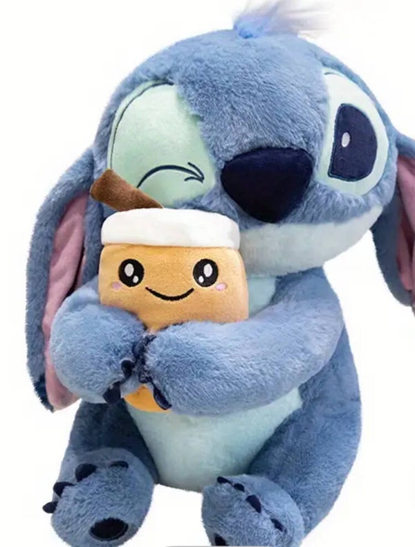 Stitch met bubble tea