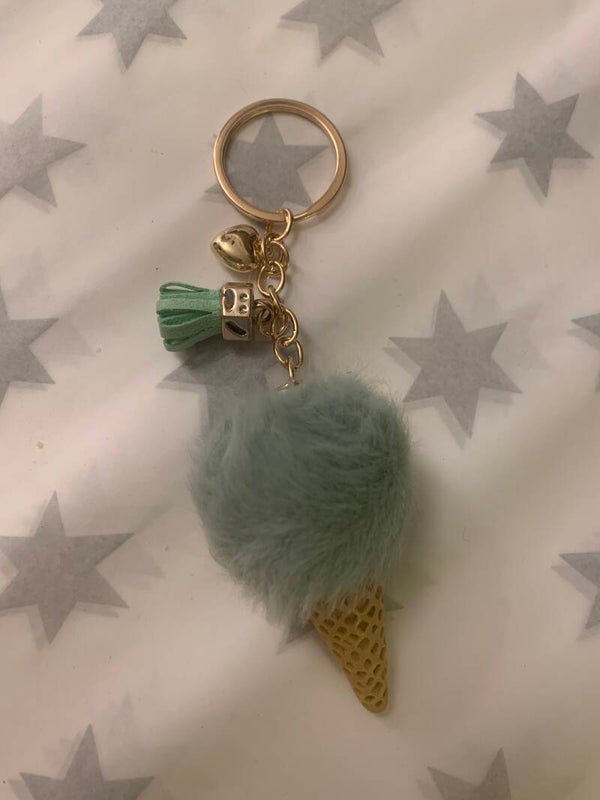 Sleutelhanger Ijsje Groen