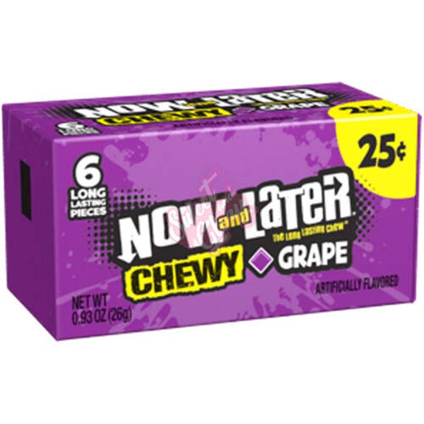 Now & Later Chewy Grape 26g