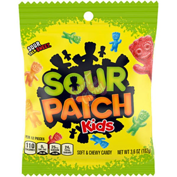 Sour Patch Kids Peg Bag (zak 102g)