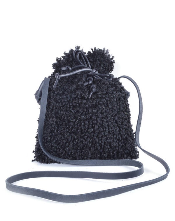 Tas Teddy Pouch Zwart