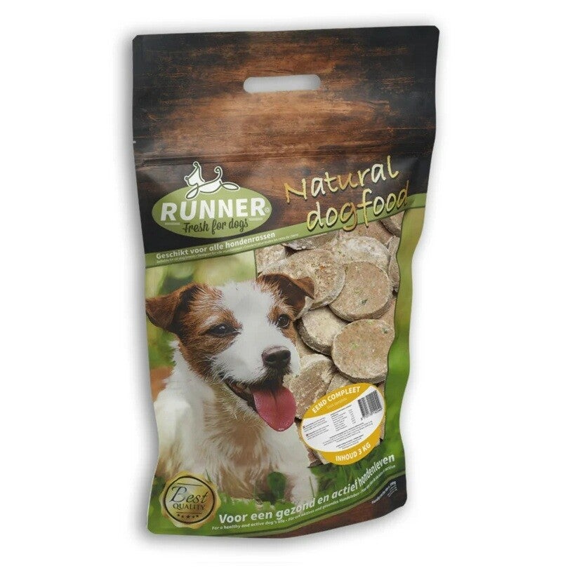 Runner Compleet Eend 3kg (100gr schijven)