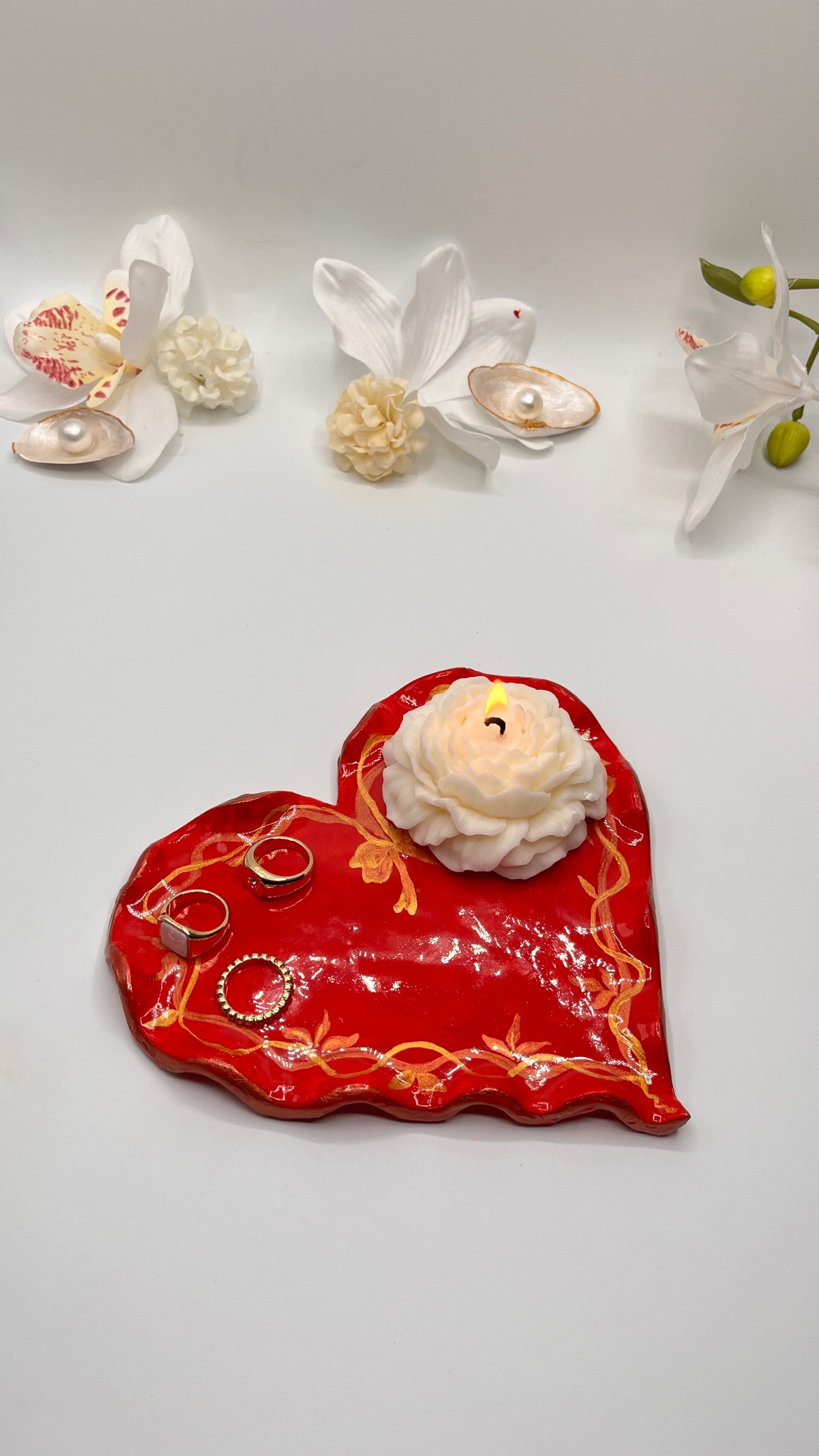 Herz Schmuckschale handgemacht