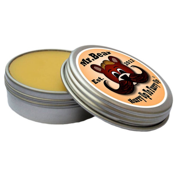 MR. BEAR MOUSTACHE WAX "HURRY UP", ORIGINAL CITRUS