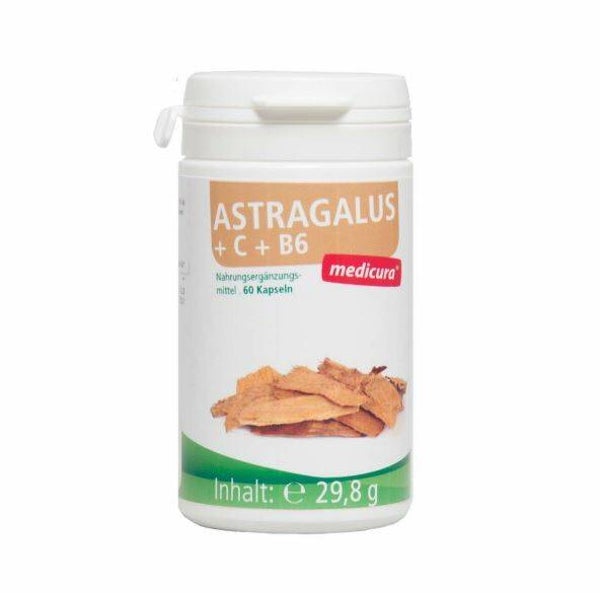 Astragalus + C + B6 - 60 Kapseln