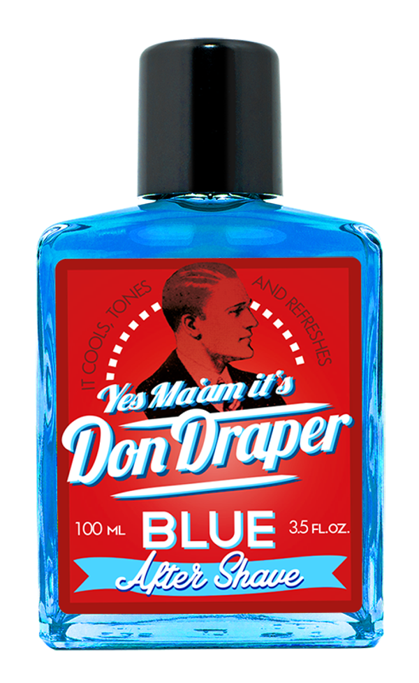 DON DRAPER After Shave BLUE