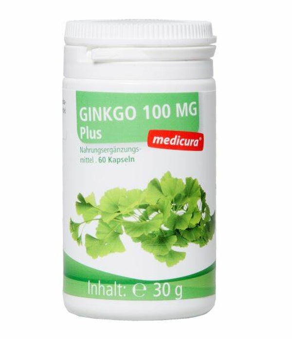 Ginkgo 100mg Plus - 60 Kapseln