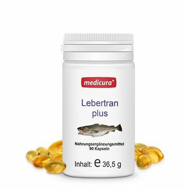Lebertran Plus - 90 Kapseln