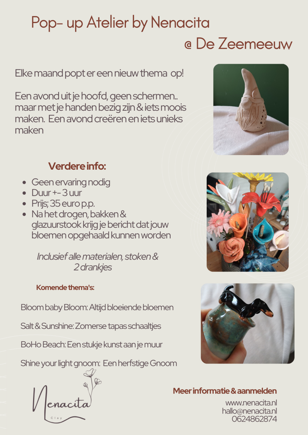 Pop- Up Atelier @ de Zeemeeuw