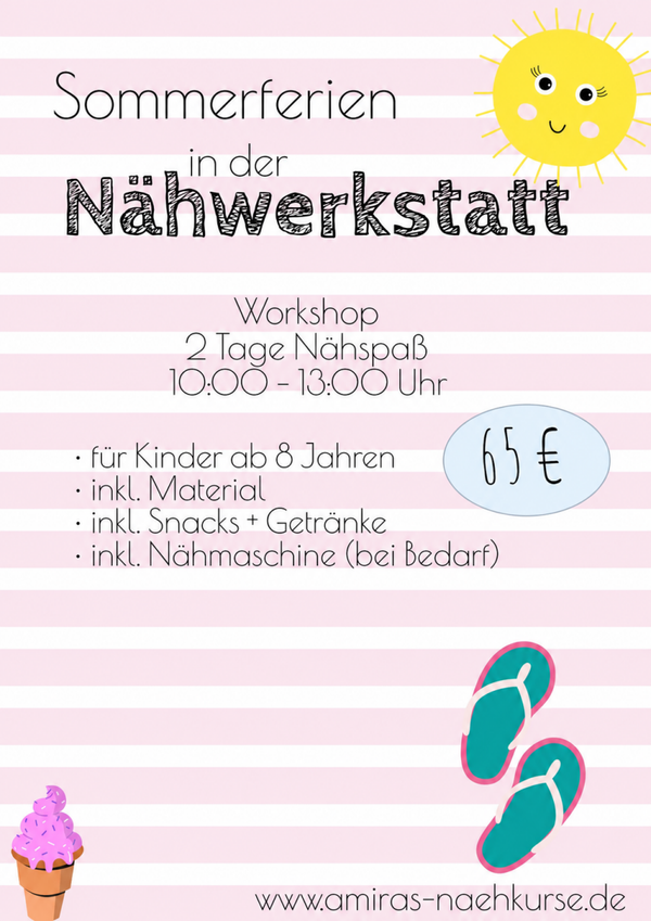 Sommerferien Workshop 2 Tage 4.8.+5.8.2026
