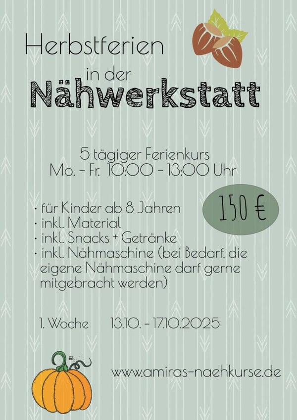 Ferienkurs Herbst 1. Woche