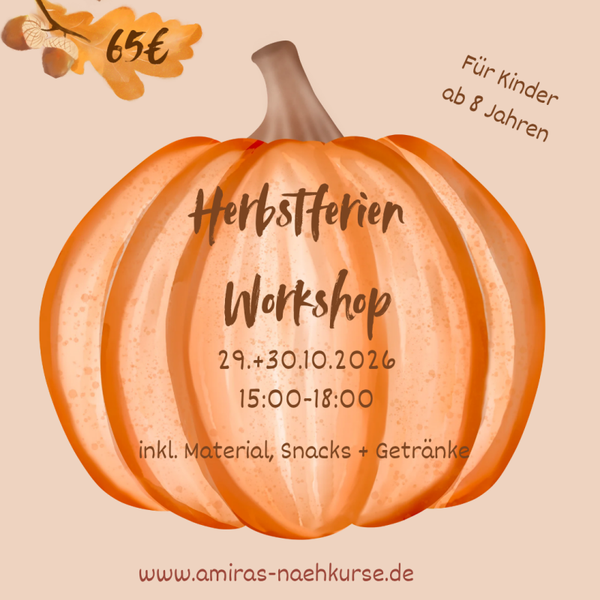 Herbstferien Workshop 29.+30.10.2026