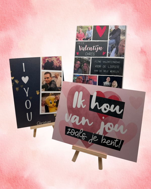 Valentijns bordje