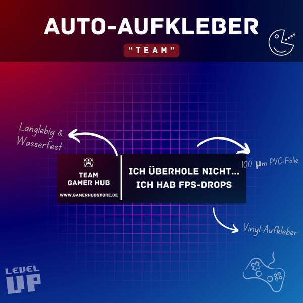 Auto-Aufkleber "Team"