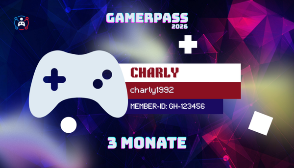 GamerPass 2026 - 3 Monate
