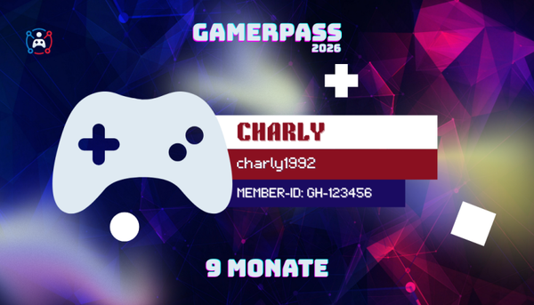 GamerPass 2026- 9 Monate