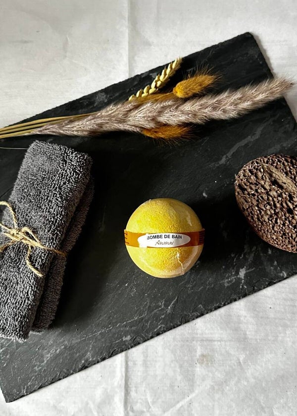 Bombe de bain a l'ananas