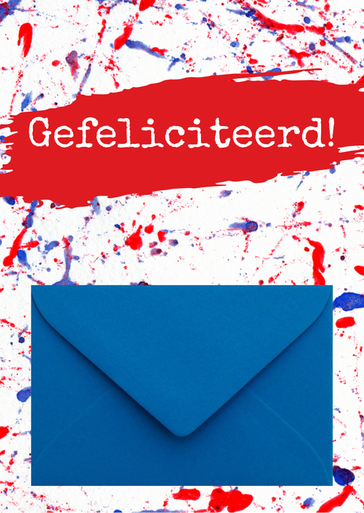 Geldkaart Gefeliciteerd 2.0