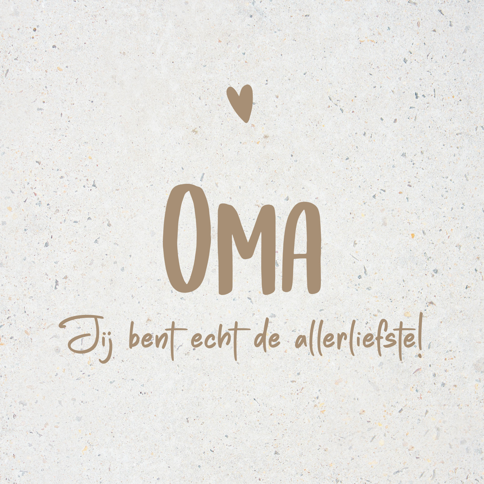 Tegeltje Oma
