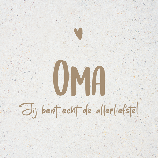 Tegeltje Oma