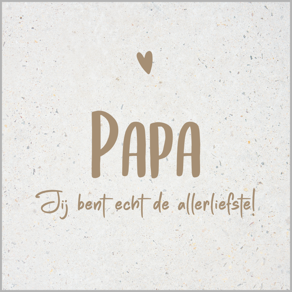 Tegeltje Papa