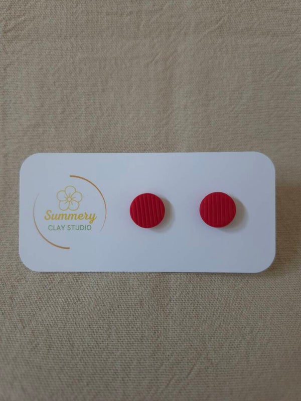 Red round stripe