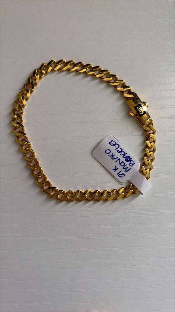 21K Monaco Bracelet