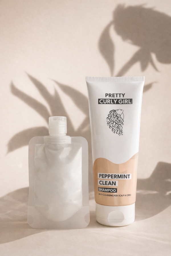 Pretty Curly Girl Peppermint Clean Shampoo 50 ml tester