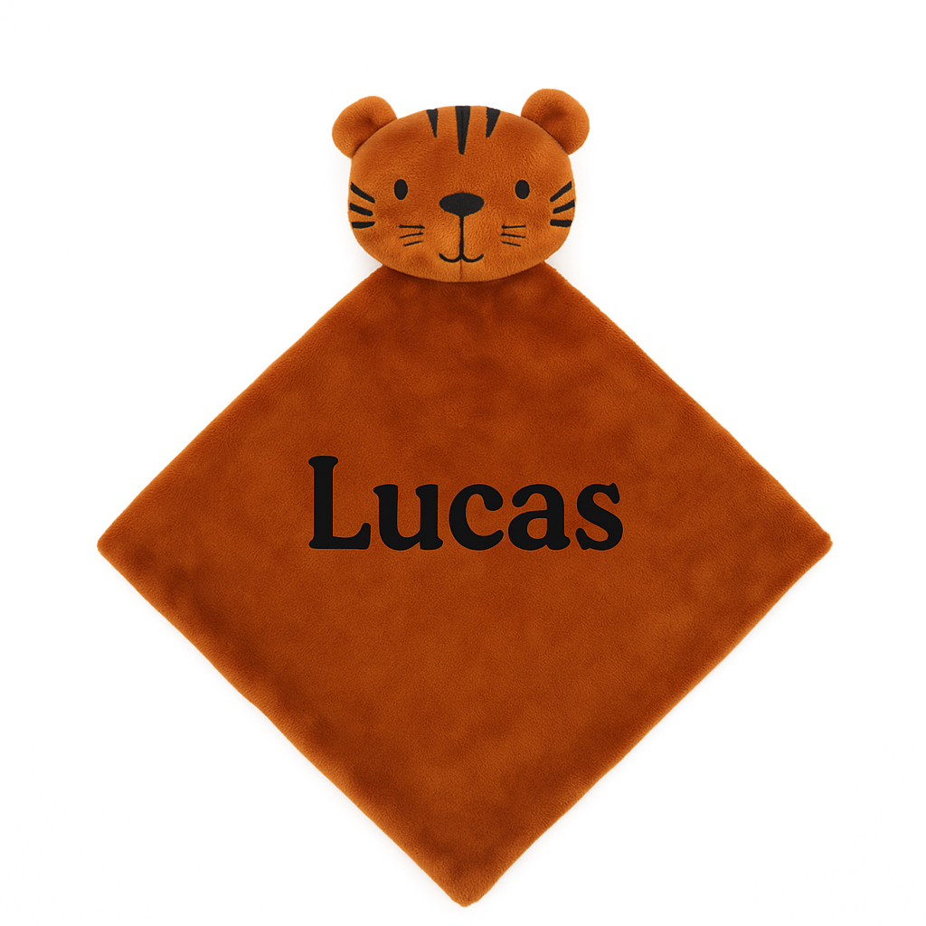 Babydoekje met naam bedrukt