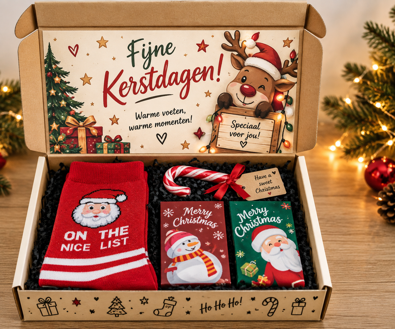 Kerst "Funny Socks" kerstsokken