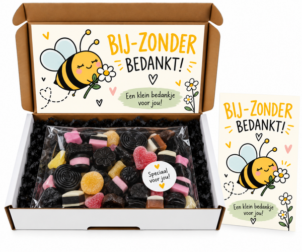 Brievenbuspost BIJ-Zonder bedankt