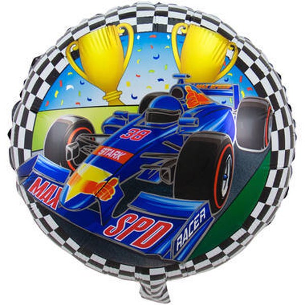 Helium Ballon "F1 Racewagen'