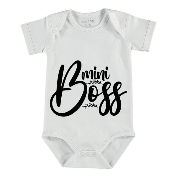 Baby romper "Mini Boss"