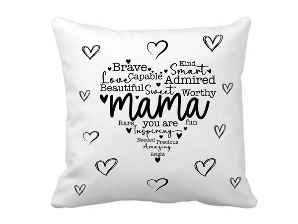 Moederdag Kussen "Hart"