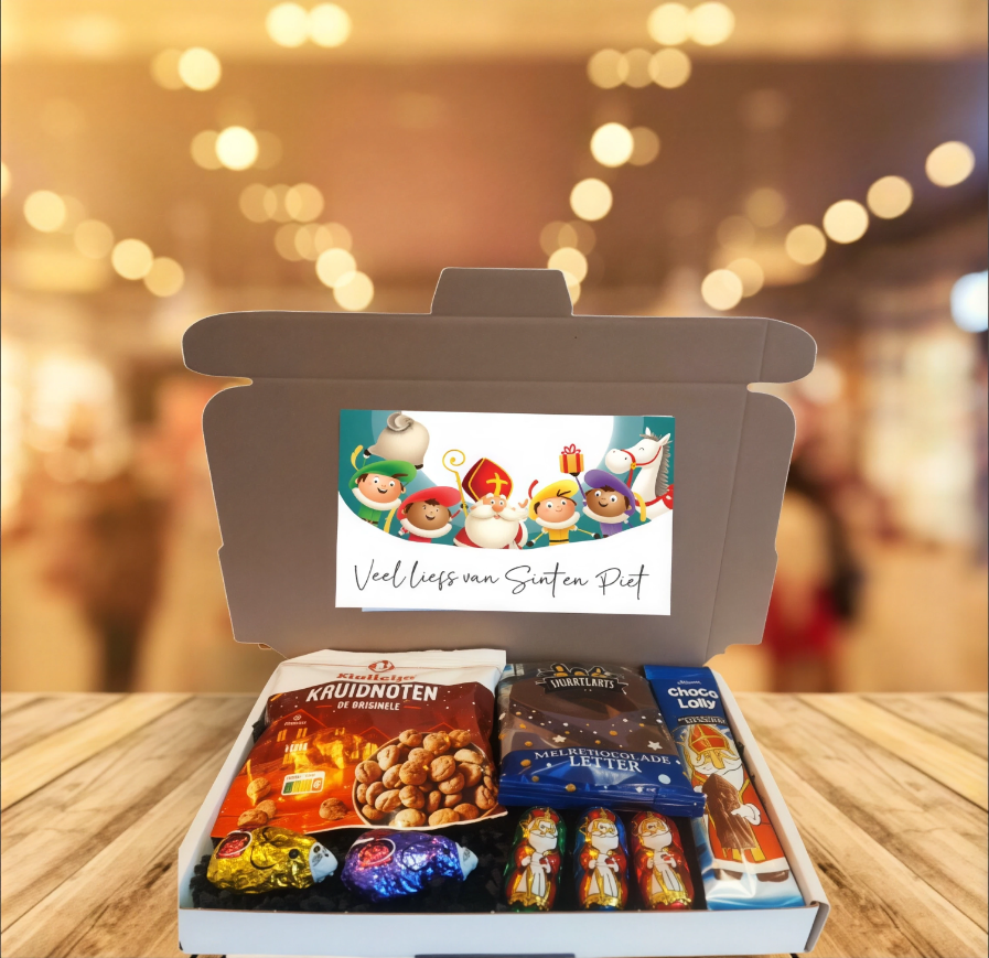 Brievenbus cadeau Sinterklaas Mix