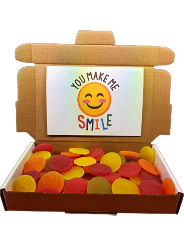 Brievenbuspost "You make me Smile"