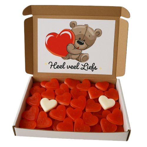 Brievenbus cadeau "I love you"