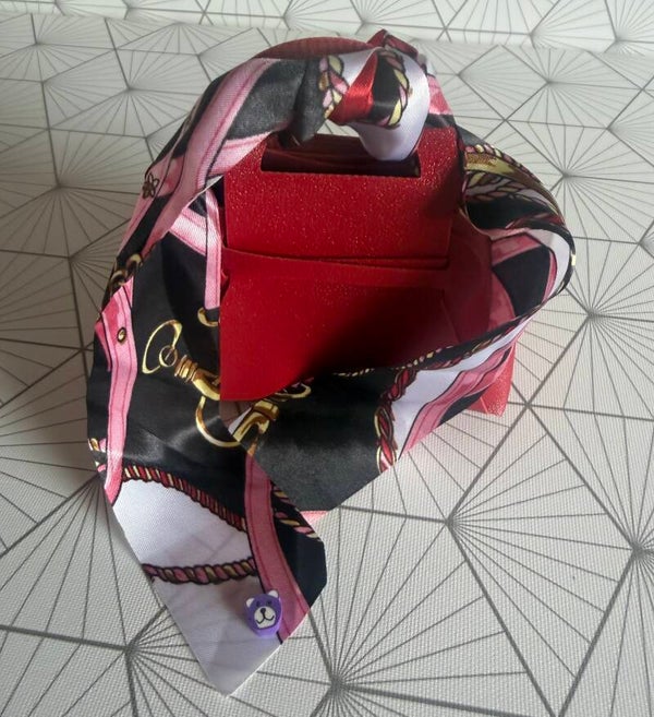 Mini sac avec foulard