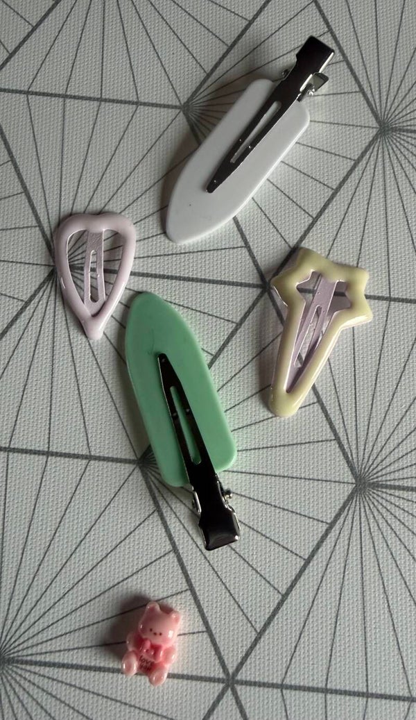 Lot de 3 barrettes