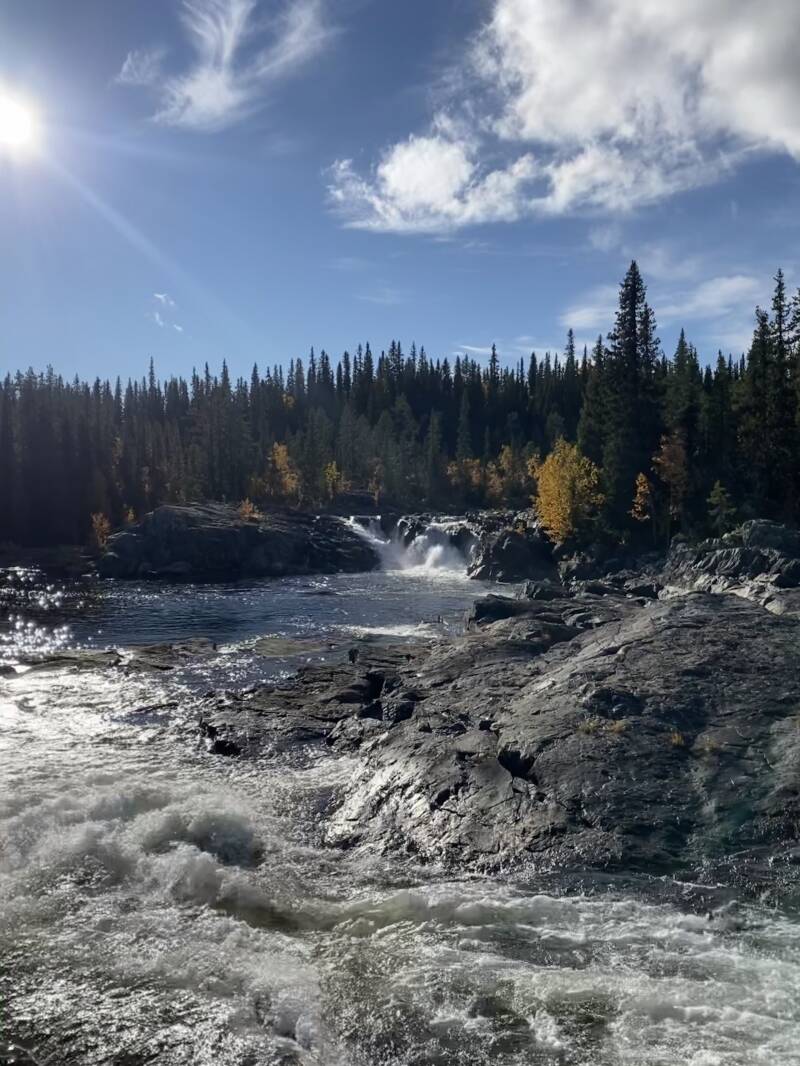 Scandinavian-Adventure Luxembourg, Vildmarksvägen, "Wilderness Road" , "Wildmarksvägen, Trappstegforsen, Fatmomakke, Stekenjokk, Frostviken, Hällingsåfallet